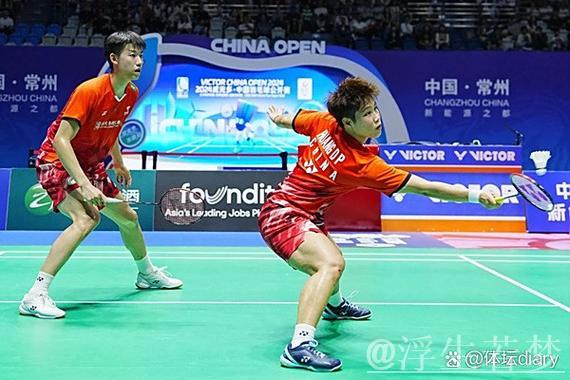 中国羽毛球公开赛男双半决赛：中印强强对决