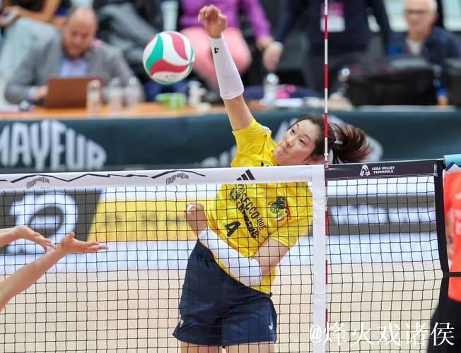 朱婷11分难救主 科内利亚诺1-3遭本赛季意甲首败